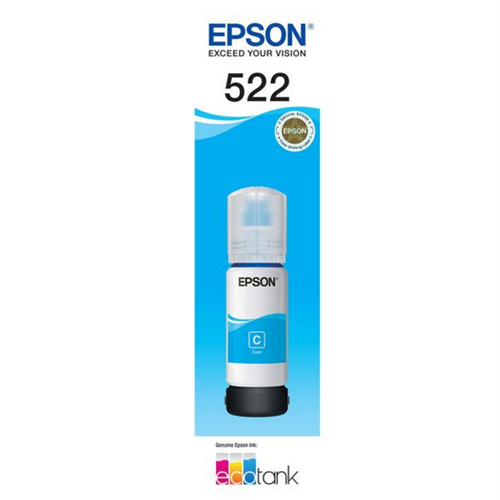 Epson T522 Eco Tank Bottle Cyan